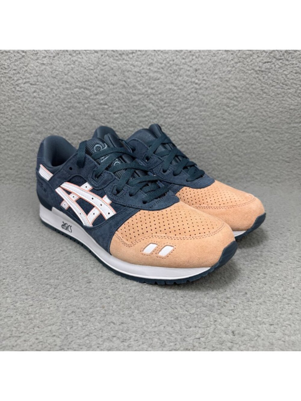 Asics Kith Gel Lyte III Remastered Mens 10 Salmon Toe Ronnie Fieg 15th Anniversa